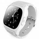 RWATCH M26 1.4 Inch Touch Screen Anti-lost Smart Bluetooth Watch with Pedometer Media Control SMS Reminding Hands-Free Calls White